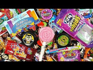 LEARN COLORS with A LOT OF NEW CANDY