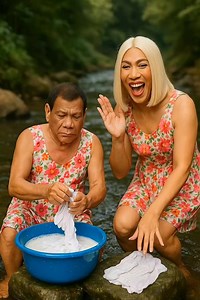 642K views · 13K reactions | Ang paglalaba sa Ilog. #aivideocreation #groupactivities | Edd AI | Facebook