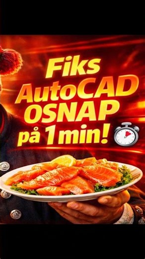 (NR) 😱 Snap-punktene forsvinner? Slik fikser du! ⚡ OSNAP fungerer ikke? Fix nå!