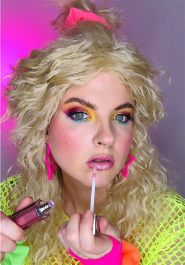 Reviving 80s Makeup Trends for a Colorful Look