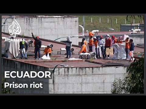 At least 20 killed in Ecuador prison gang riot