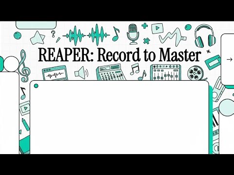 REAPER Record to Master