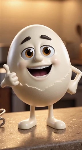 伝説の最期 よし、よく学んだな！最後にお願いだ、俺を最高に美味しく食べてくれ！ #ライフハック #たまご #擬人化