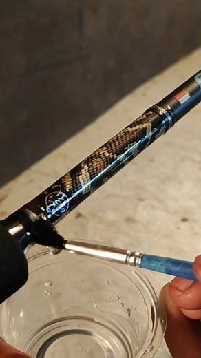 This is the most enjoyable stage in the fishing rod making process. #fblifestyle #customrodbuillder #mancingmania | CustomRod ByBilly