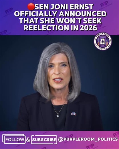 1.8K views · 46 reactions | Senator Joni Ernst of Iowa announced on...