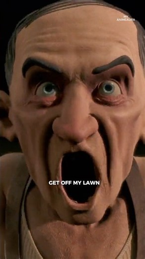 “Get off my lawn!” 😡Monster House (2006)