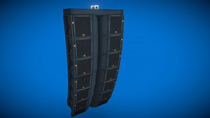 L-Acoustics K3 Line-Array - 3D model by Brugpieper