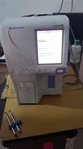 Primary maintenance of Nihon kohden hematology analyzer