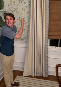 This is grommet behavior and I’m not having it #drapery #curtains #interiordesign #home #crashout