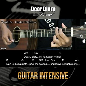 43K views · 1.4K reactions | Dear Diary - Els Warouw - Tutorial gitar...