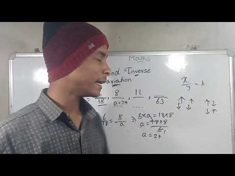 Direct and inverse variation, Class- 8,Maths , Explanation about direct variation