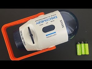 How to replace the batteries in your Discovery Star Planetarium DIY EASY QUICK