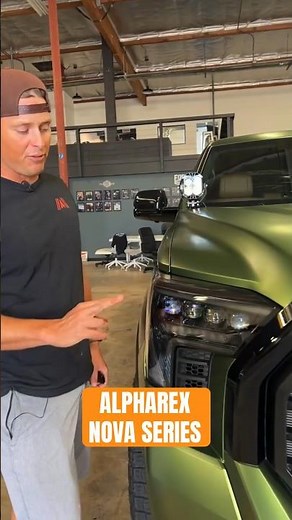 💡AlphaRex NOVA series headlights on the Tundra 1794💡#toyota #headlight #diy
