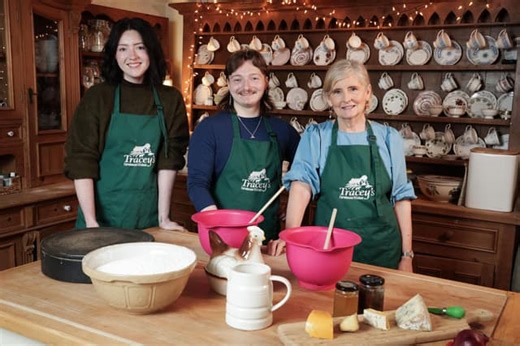 Iain was inspired by Downhill Beach, Glenariff Forest Park and the Giant’s Causeway for his showstoppers