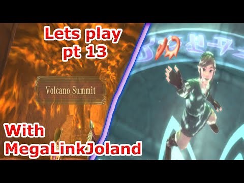 Lets Play Legend of Zelda Skyward Sword HD Pt 13 Eldin Volcano Summit. Din's Silent Realm trial.