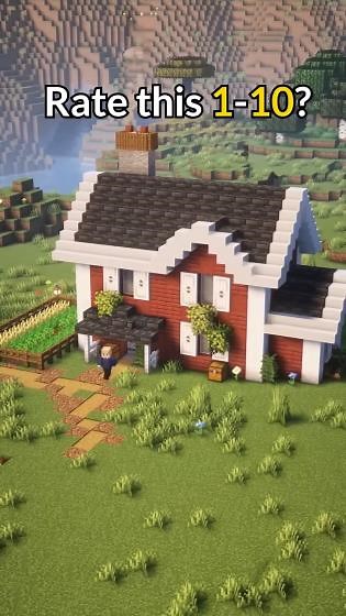Minecraft Traditional Swedish House Build
