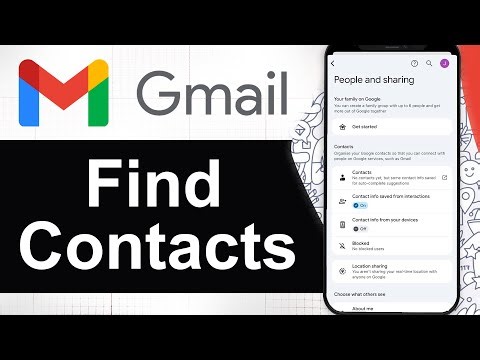 How To Find Contacts in Gmail (Step By Step)