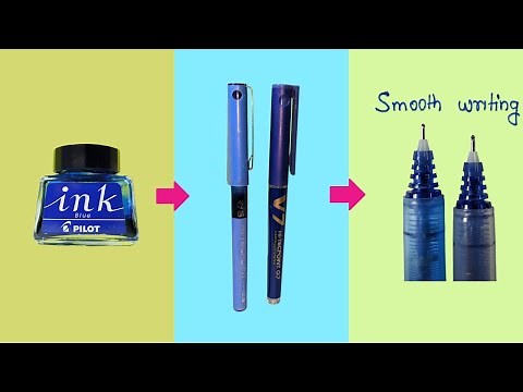 Pilot blue ink with Pilot V5 or V7 pens. Does it work?