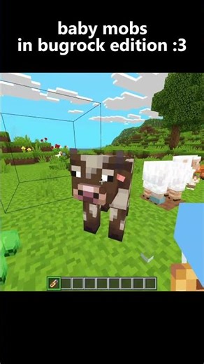 baby mobsin bugrock edition :3 | #minecraft #gaming #memes