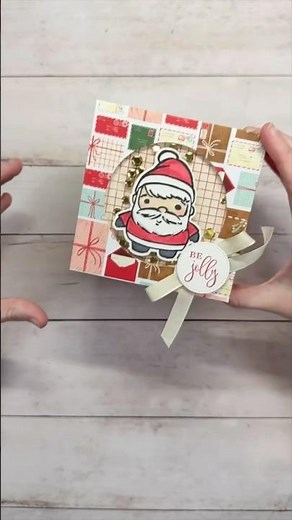 Stampin’ Up! Festive Friends Shaker Box