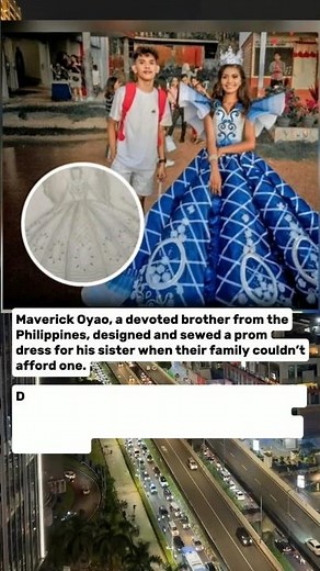 Brother Creates Stunning Prom Dress for His Sister | True Sibling Love
