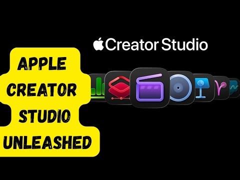 '' Apple Creator Studio ; The Future of Creative Tools Unlocked ''