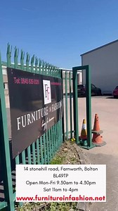 Ex-Display & New Unboxed ONE-OFF PIECES — First Come, First Served Huge Furniture Clearance! Ex-display & new unboxed pieces — up to 70% off RRP Sofas • Coffee Tables • Sideboards • Bar Tables • Stools • Console Tables • Dining Sets • Drawers • Beds & more. 📍 Visit our showroom: 14 Stonehill Road, Farnworth Bolton, BL4 9TP 🕒 Opening Hours: Mon–Fri: 9.30am–4.30pm Sat: 11am–4pm #bolton #furnitureoutlet ##boltonfurnitureinfashion #farnworth #outletshopping