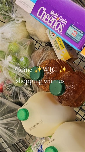 Come WIC shopping with us✨️ Blessed to have access to these benefits 🥹 #wic #wicca #wicbenefits #wicshopping #wicmoms #wicgrocery #sahm #momsoftiktok #momtok