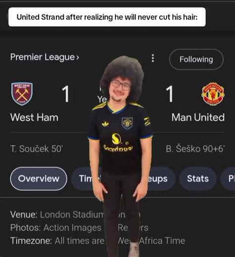 Why He’ll Never Cut His Hair: A Manchester United Fan’s Journey