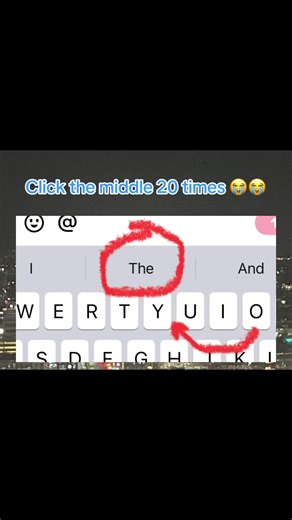 Click the middle 20 times I dare you 😭😭 #funny #click #tiktok #fyp #viral