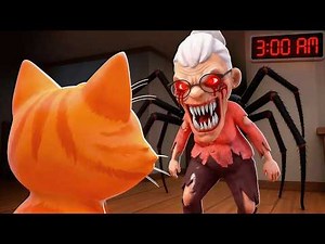 How Granny Acts at 3am is TERRIFYING (I Am Cat VR)