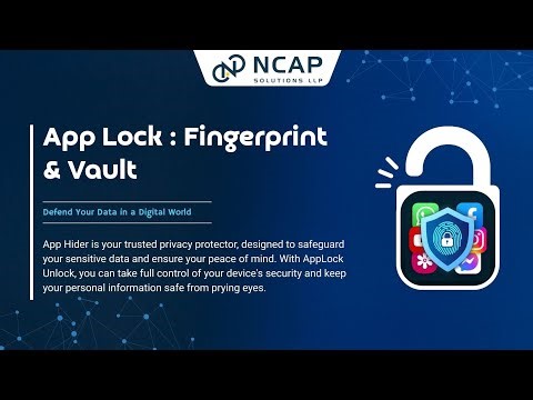 🔒 Applock: Fingerprint & Vault | Best App Lock for Privacy & Secure Gallery
