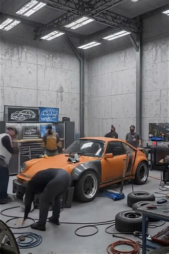 Bolt&Byte | Barn Find to Future Beast! 🏎️✨| Restored Porsche 911 #carrestoration #usashorts #carmod