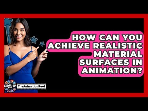 How Can You Achieve Realistic Material Surfaces In Animation? - The Animation Reel