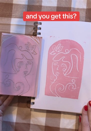 Embrace Creativity: Linocut Process for Mermaid Art