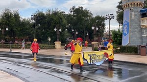 What is the Rainy Day Cavalcade at the Magic Kingdom?