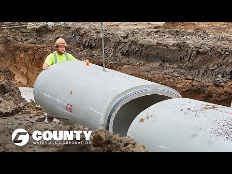 Reinforced Concrete Pipe Proves an Economical Solution for Roadway Expansion Project