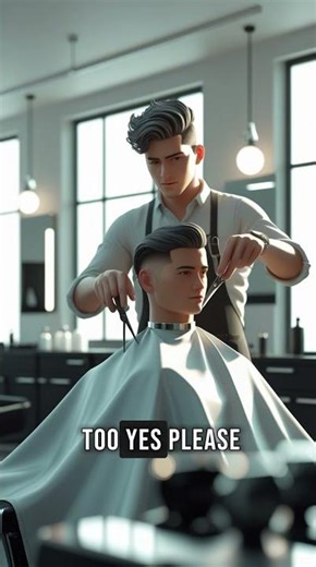 At the barber |English for beginners