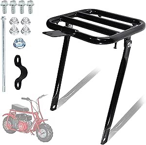 JMCHstore Rear Cargo Rack Assembly Kit for Coleman ct100u 98cc Mini Bike
