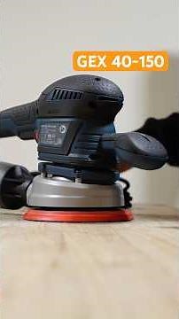 First impressions of the BOSCH GEX 40-150 Orbital Sander #diy