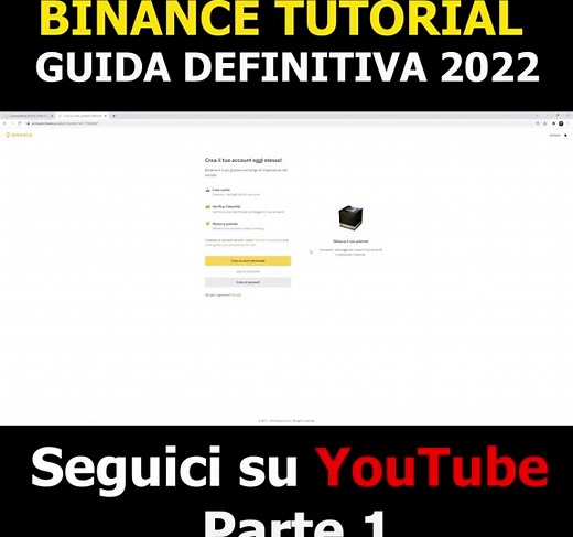 Binance Tutorial in Italiano 2022 #binance #tutorial2022 #criptovalute #binance2022 #binancecoin #tutorial #tutorialitaliano #guida2022 #crypto