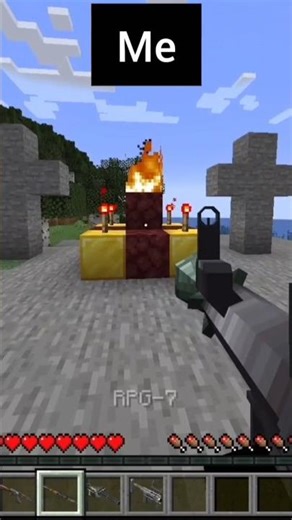 Others vs me. #minecraft #gaming #trending #funny