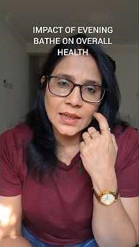 Avoid Evening Bath | Powerful Morning Bath Benefits by Monika Jain Yoga Gold Medalist