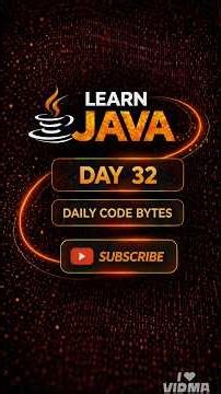 #day32 Learn Java in Tamil #java #tamil #code #easycode #dailycode #easytolearnforbegginers