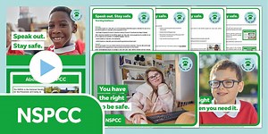 NSPCC Speak Out Stay Safe Pre-Online Assembly Presentation Pack