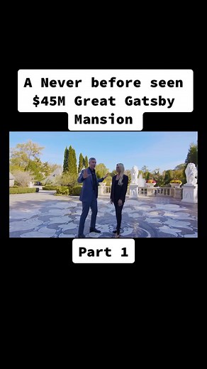 Exploring the Lavish $45M Great Gatsby Mansion
