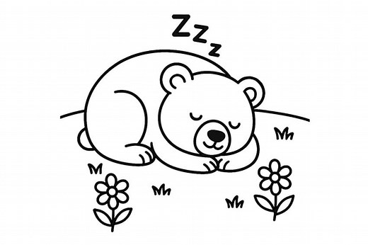 Bear Coloring Pages - FREE Printable Bear Coloring Sheets