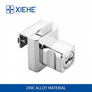 [Hot Item] 428 Zinc Alloy Glass Door Lock for Glass Display Cabinet with Automatic Latch