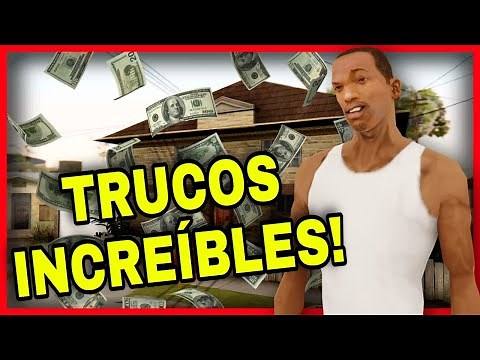 42 TRUCOS de GTA San Andreas PS2 (CLAVES/CODIGOS PlayStation 2) Vida Infinita, Armas, Coches, Dinero