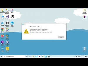 FIXED - Docker Desktop error hyper-v service vmms is not available